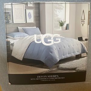 UGG Devon Sherpa Comforter Set - KING